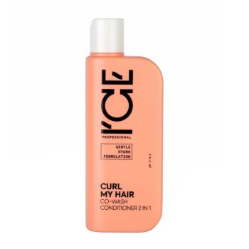 ICE PROFESSIONAL CURL MY HAIR CO- WASH 2 in 1 plaukų kondicionierius, 250 ml