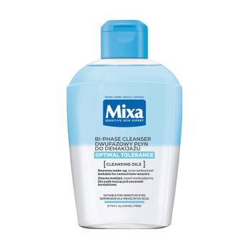 MIXA OPTIMAL TOLERANCE dvifazis makiažo valiklis, 125 ml