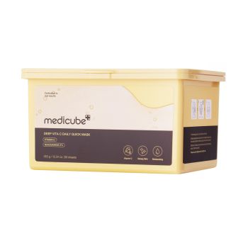 MEDICUBE DEEP VITA C DAILY QUICK veido kaukės, 350 g / 30 vnt.