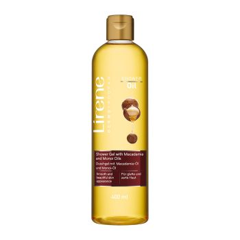 LIRENE MACADAMIA & MONOI OILS dušo želė, 400 ml