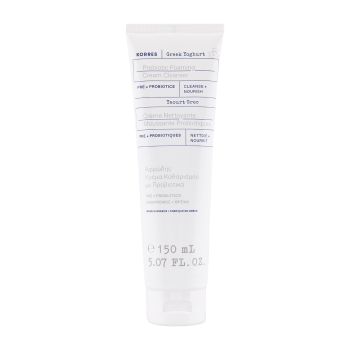 KORRES GREEK YOGHURT PROBIOTIC putojantis kreminis valiklis, 150 ml