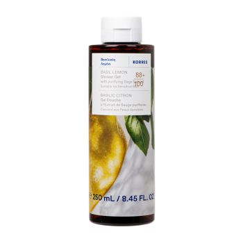 KORRES BASIL LEMON dušo želė, 250 ml