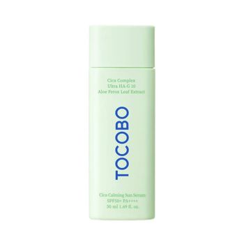 TOCOBO CICA CALMING SPF50 PA++++ apsauginis veido serumas nuo saulės, 50 ml