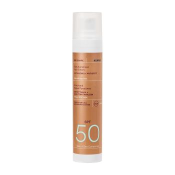 KORRES RED GRAPE DAILY SUNSCREEN SPF50 apsauginis veido kremas nuo saulės, 50 ml