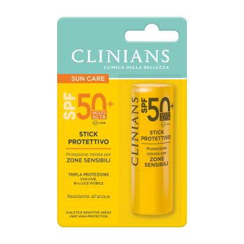 CLINIANS SUN STICK SENSITIVE AREAS SPF50 apsauginis pieštukas nuo saulės, 12 ml