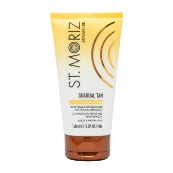 ST.MORIZ ADVANCED GRADUAL TAN laipsniško įdegio drėkinamasis losjonas, 150 ml