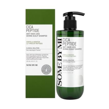 SOME BY MI CICA PEPTIDE DERMA SCALP galvos odos ir plaukų šampūnas, 285 ml