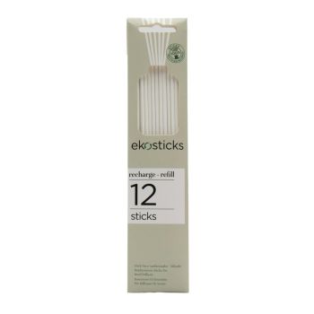 EKOSTICKS difuzoriaus lazdelių rinkinys (12 vnt.)