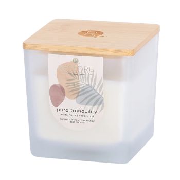 HEART & HOME RESTORE PURE TRANQUILITY kvapnioji žvakė, 210 g