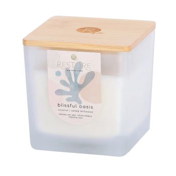HEART & HOME RESTORE BLISSFUL OASIS kvapnioji žvakė, 210 g