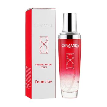 FARMSTAY CERAMIDE FIRMING FACIAL veido tonikas, 130 ml