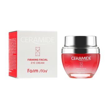 FARMSTAY CERAMIDE FIRMING FACIAL paakių kremas, 50 ml