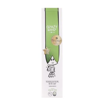 HS HISKIN CRAZY HAIR LIME & MINT galvos odos šveitiklis, 100 ml