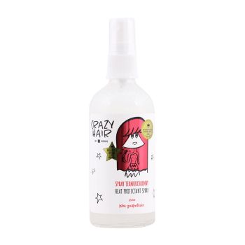 HS HISKIN CRAZY HAIR PINK GRAPEFRUIT apsauginis plaukų purškiklis nuo karščio, 100 ml