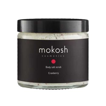 MOKOSH BODY SALT CRANBERRY kūno šveitiklis, 300 g