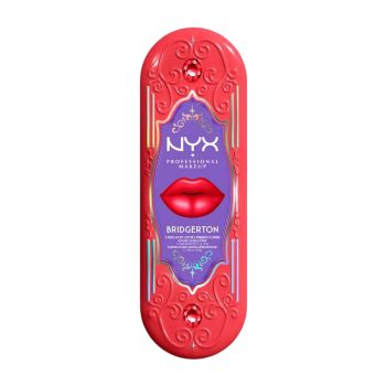 NYX PROFESSIONAL MAKEUP BRIDGERTON lūpų pieštuko ir blizgio rinkinys