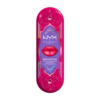 NYX PROFESSIONAL MAKEUP BRIDGERTON lūpų pieštuko ir blizgio rinkinys