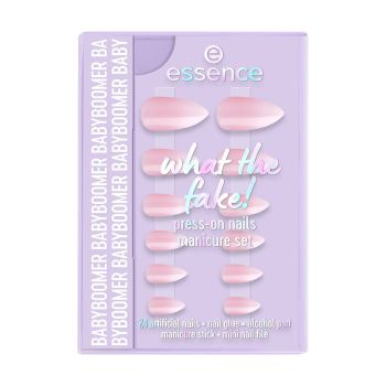 ESSENCE WHAT THE FAKE! PRESS-ON dirbtinių nagų manikiūro rinkinys