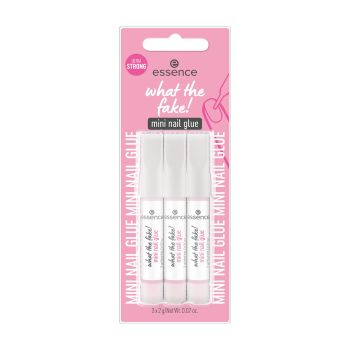 ESSENCE WHAT THE FAKE! MINI nagų klijai (3 x 2 g)