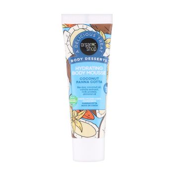 ORGANIC SHOP BODY DESSERTS HYDRATING kūno putos, 30 ml