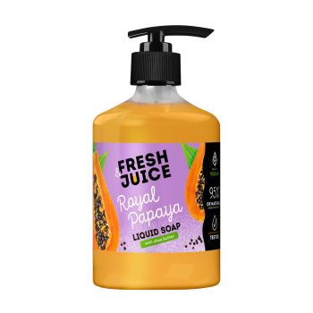 FRESH & JUICE ROYAL PAPAYA skystasis muilas, 460 ml