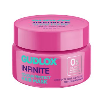 GUDLOX INFINITE COLOUR PROTECT plaukų kaukė, 300 ml
