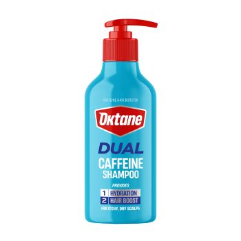 OKTANE DUAL CAFFEINE plaukų šampūnas, 300 ml