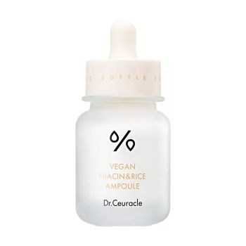 DR.CEURACLE VEGAN NIACIN & RICE AMPOULE veido serumas, 30 ml