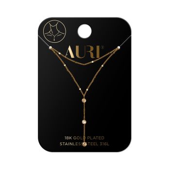 AURI 18K GOLD PLATED kaklo papuošalas