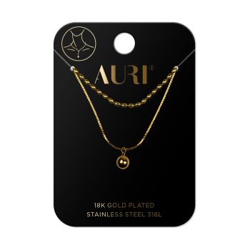 AURI 18K GOLD PLATED kaklo papuošalas