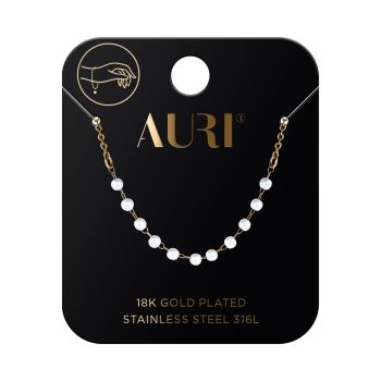AURI 18K GOLD PLATED apyrankė