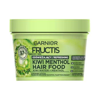 GARNIER FRUCTIS KIWI MENTHOL plaukų kaukė, 400 ml