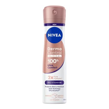 NIVEA DERMA CONTROL ULTRA COMFORT purškiamasis dezodorantas, 150 ml