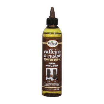 DIFEEL CAFFEINE & CASTOR PREMIUM plaukų aliejus, 237 ml