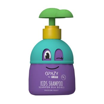 HS CRAZY FOR KIDS PASSION FRUIT vaikų plaukų šampūnas, 300 ml