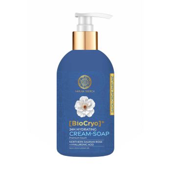 NATURA SIBERICA BIO CRYO 24H HYDRATING kreminis muilas, 500 ml