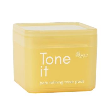 MIRACLE BEAUTY TONE IT PORE REFINING veido toniko lapeliai (80 vnt.)