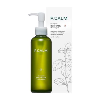 P.CALM UNDERPORE HOLY BASIL valomasis veido aliejus, 190 ml