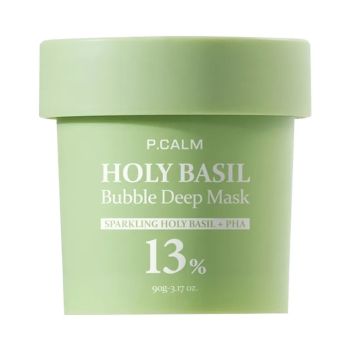 P.CALM HOLY BASIL BUBBLE DEEP veido kaukė, 90 g