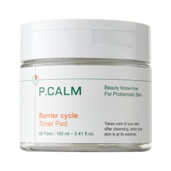 P.CALM BARRIER CYCLE veido toniko padukai (60 vnt. / 160 ml)