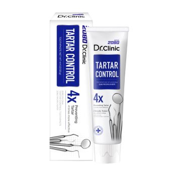AEKYUNG 2080 DR.CLINIC TARTAR CONTROL dantų pasta, 125 g