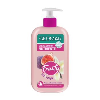GEOMAR FRUITY NOURISHING FIG & VANILLA kūno kremas, 500 ml