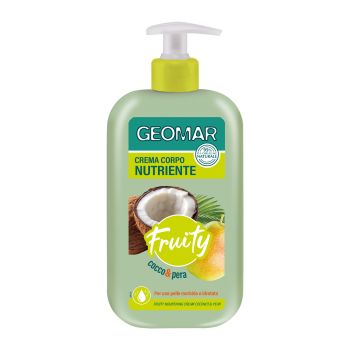 GEOMAR FRUITY NOURISHING COCONUT & PEAR kūno kremas, 500 ml