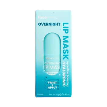 FACE FACTS HYALURONIC OVERNIGHT naktinė lūpų kaukė, 12 g