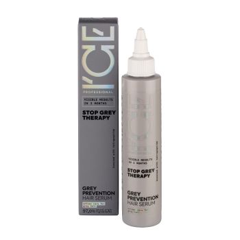 ICE PROFESSIONAL STOP GREY THERAPY GREY PREVENTION plaukų serumas, 100 ml