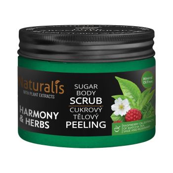 NATURALIS HARMONY & HERBS kūno šveitiklis, 250 g