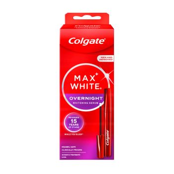 COLGATE MAX WHITE OVERNIGHT balinamasis dantų serumas, 2,5 ml