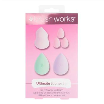 BRUSHWORKS ULTIMATE makiažo kempinėlių rinkinys