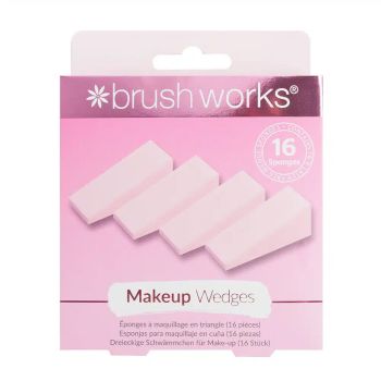 BRUSHWORKS MAKEUP WEDGES makiažo kempinėlių rinkinys (16 vnt.)