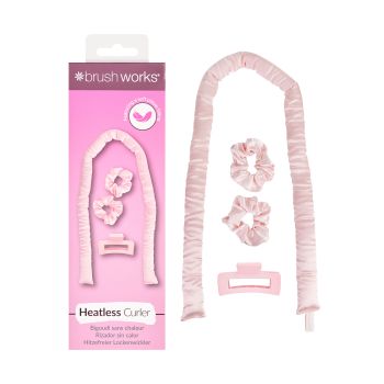 BRUSHWORKS HEATLESS CURLER plaukų garbanojimo rinkinys